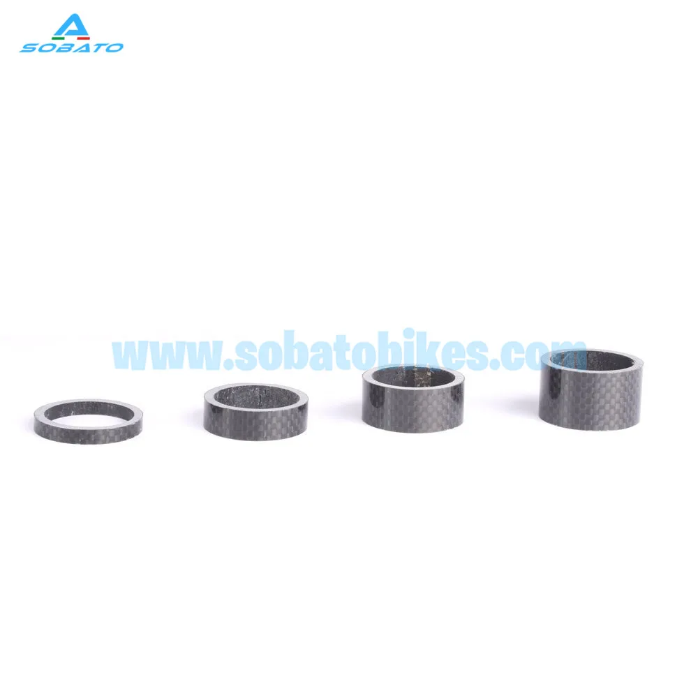 4 шт. велосипедная гарнитура Cabon Spacer 1 1/8 &quotматовая распорка для велосипеда 3k 5/10/15/20