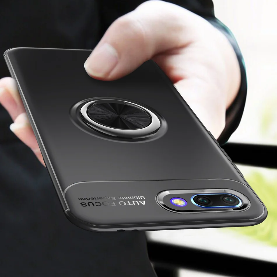 

KOLPLER Cover For Huawei Honor 10 Case 360 Protection Soft Silicone Car Holder Magnetic Phone Cases For Huawei Honor 10 Capa Bag