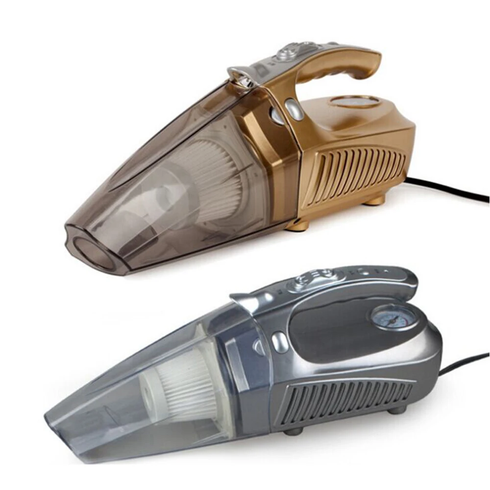 

Портативный автомобильный пылесос 4 в 1 для влажной/сухой уборки, многофункциональный воздушный насос, освещение, монитор давления в шинах, ...