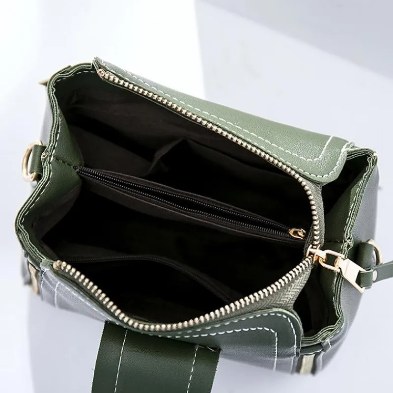 Сумка-мешок женская из высококачественной кожи простая модная Роскошная сумочка