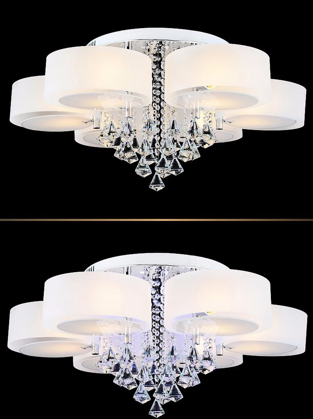 led e27 Нордик Нержавеющие Стали Хрустальные Светодиодные Лампы.Светодиодные Светильники.Люстры Потолочные.Светильники Потолочные Светильники.Светильник Потолочный Светильник.Для Столовой, Фойе и Спальни