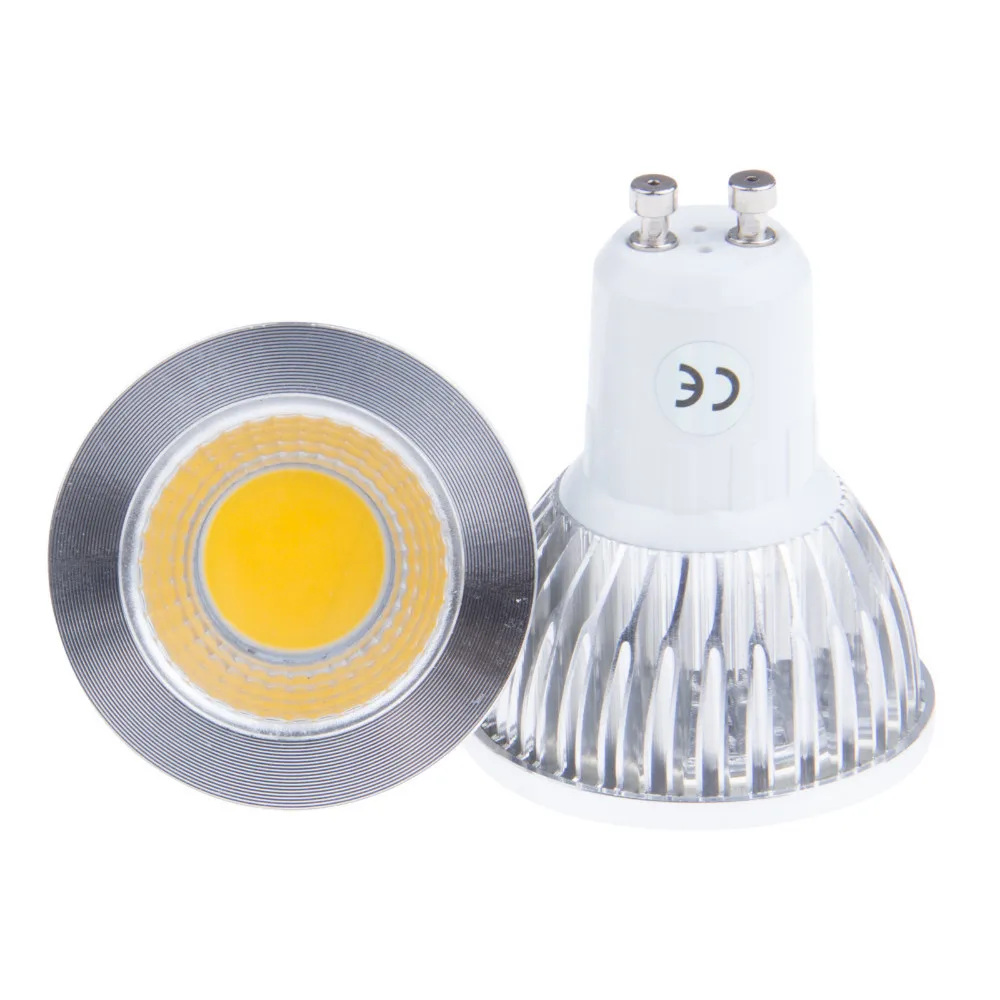 10x Супер яркий Cree GU10 led 9 Вт 12 15 18 gu 10 cob светодиодный светильник AC85 265V CE/RoHS