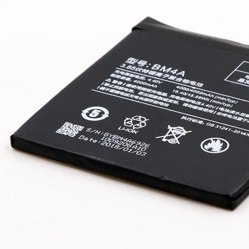 Аккумулятор BM4A на 4000 мА · ч для Xiaomi Redmi Pro AKKU + инструмент|battery for xiaomi|battery forbattery redmi |
