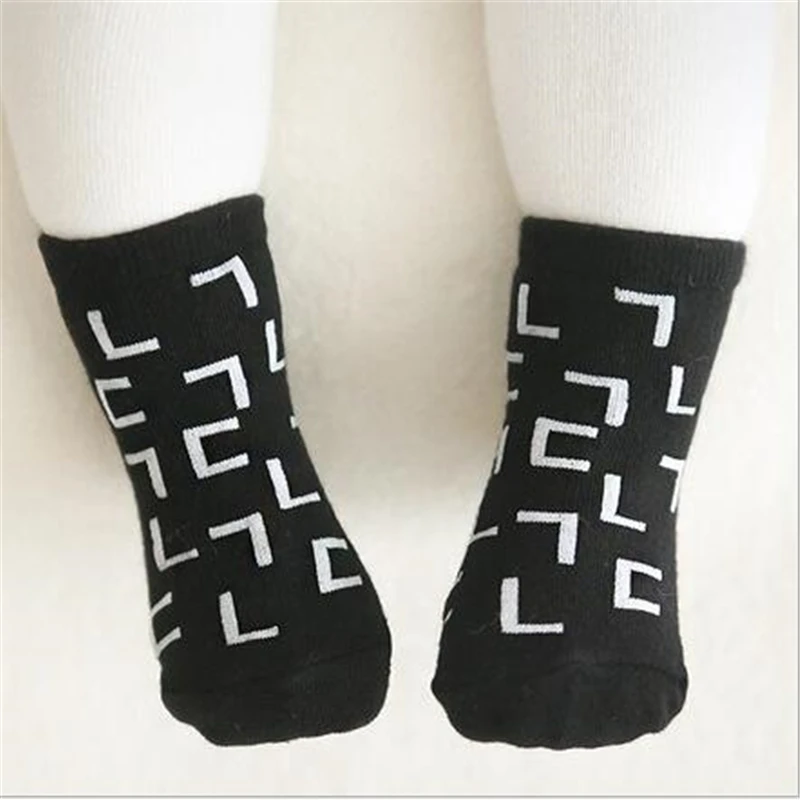 3 Colors Baby Boy Girls Winter Warm Soft Cotton Socks Blocks Design Newborn Silicone Anti-Slip Floor For 0-4 Years Infant | Детская