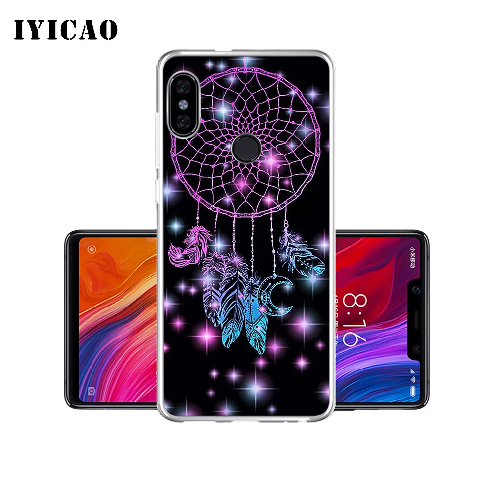 IYICAO Мягкий силиконовый чехол для телефона с креативными пейзажами Xiaomi Redmi 4A 5A 6A Note