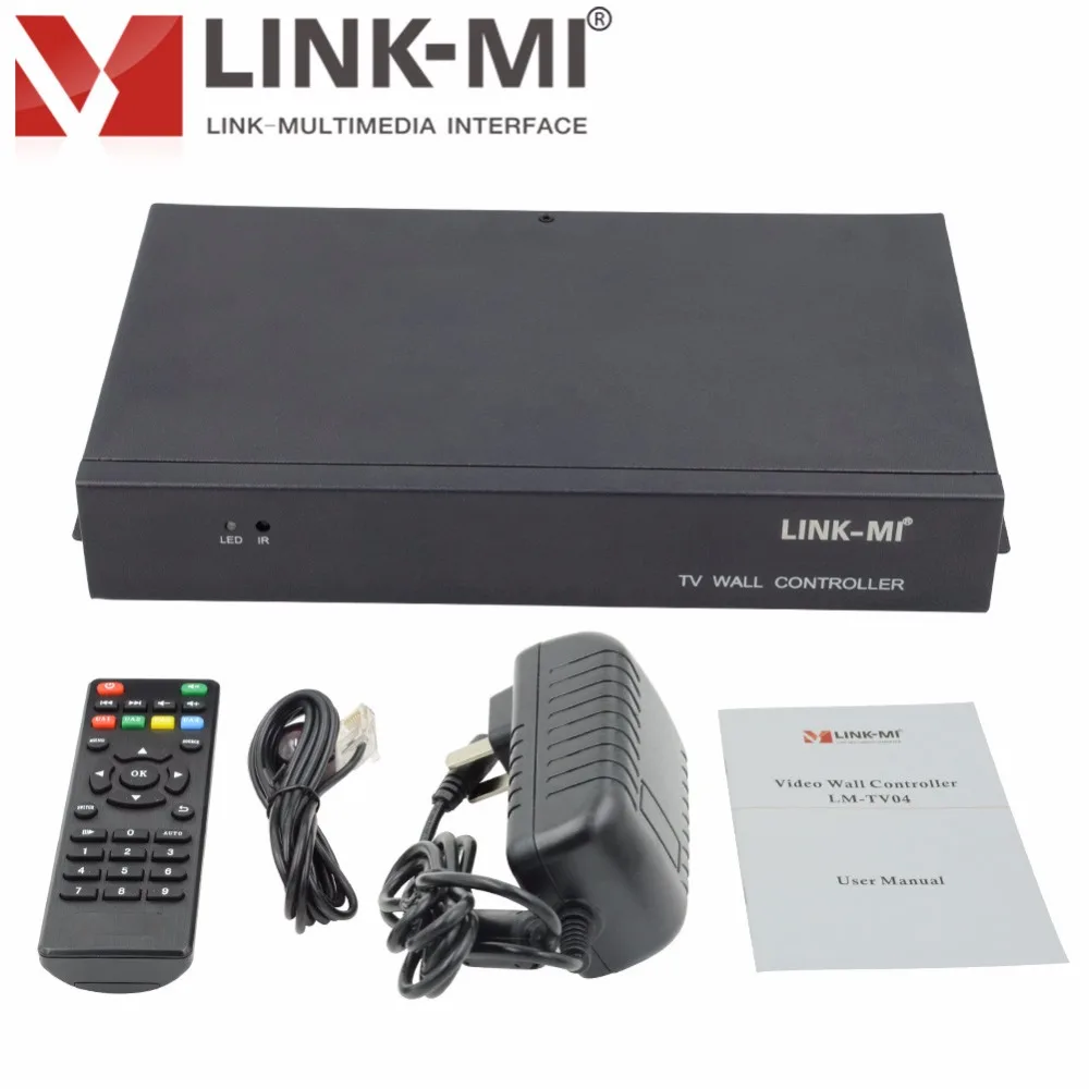 Настенный видеоконтроллер LM-TV 04 HDMI VGA AV USB процессор 2x2 комбинированный для