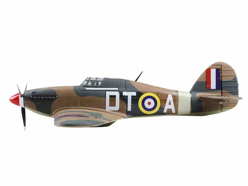 Hurricane MK.1A 700 мм размах крыльев EPS Warbird Fighter RC самолет комплект | Игрушки и хобби