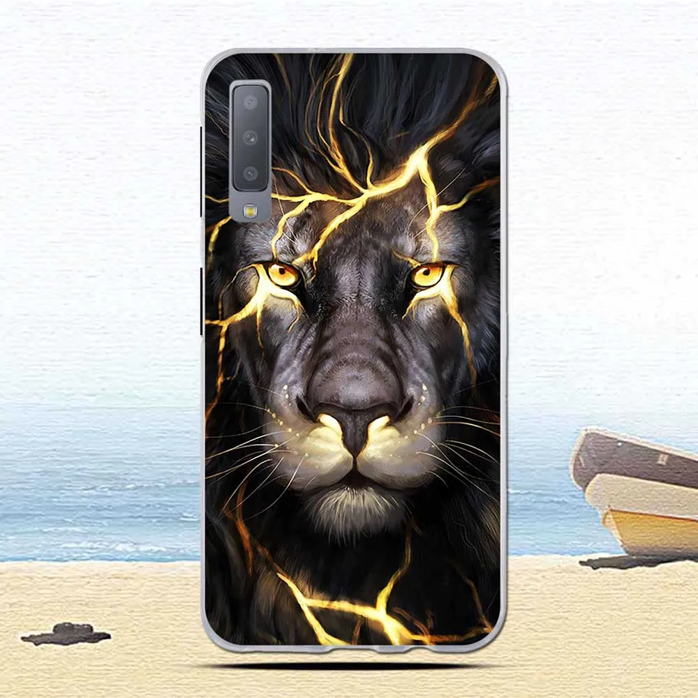 For Samsung Galaxy A7 2018 Phone Cover Soft Cases Silicone Printing Back Case A750 A750F 6.0 inch |