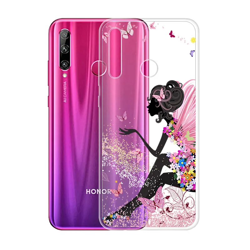 Ультратонкий чехол для Huawei Honor 10i телефона 10 i Honor10i мягкий силиконовый