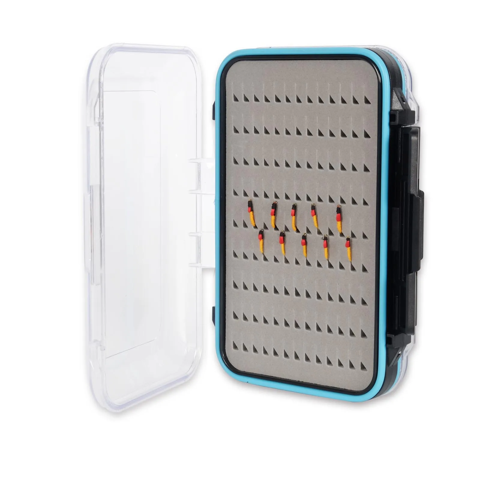 SF Fly Fishing Box двусторонний водонепроницаемый пенопласт 6 &quotx 3 75&quot x 1 5 | Спорт и