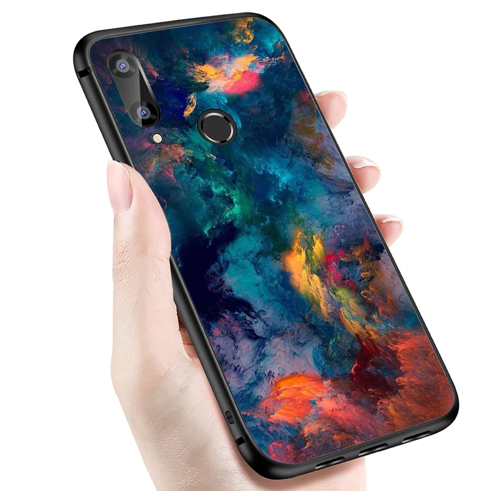 Черный мягкий чехол из ТПУ с УФ-принтом Модный для телефона рисунком Xiaomi Mi A1 A2 Lite 6