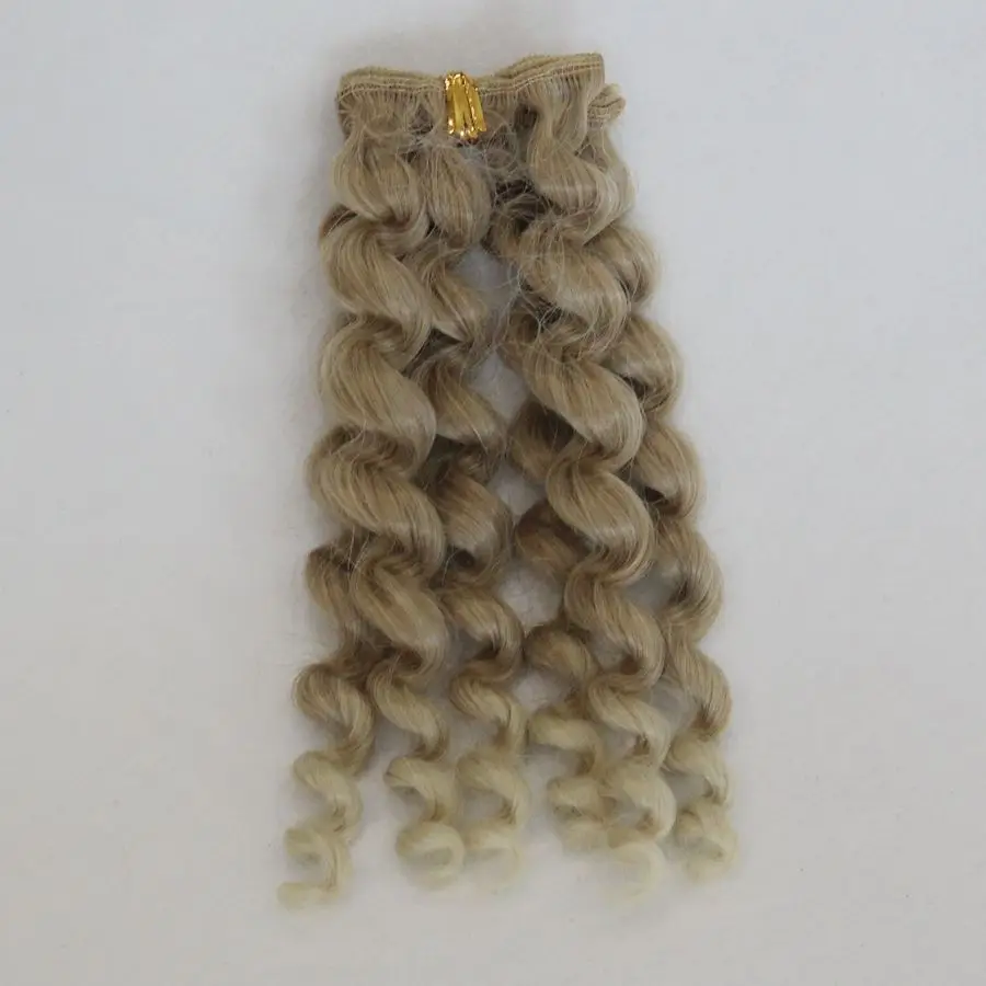 2 1 шт 20 см* 100 см куклы парики/волосы коса прическа для 1/3 1/4 1/6 BJD/SD куклы DIY куклы в париках аксессуары Рождественская игрушка - Цвет: 2