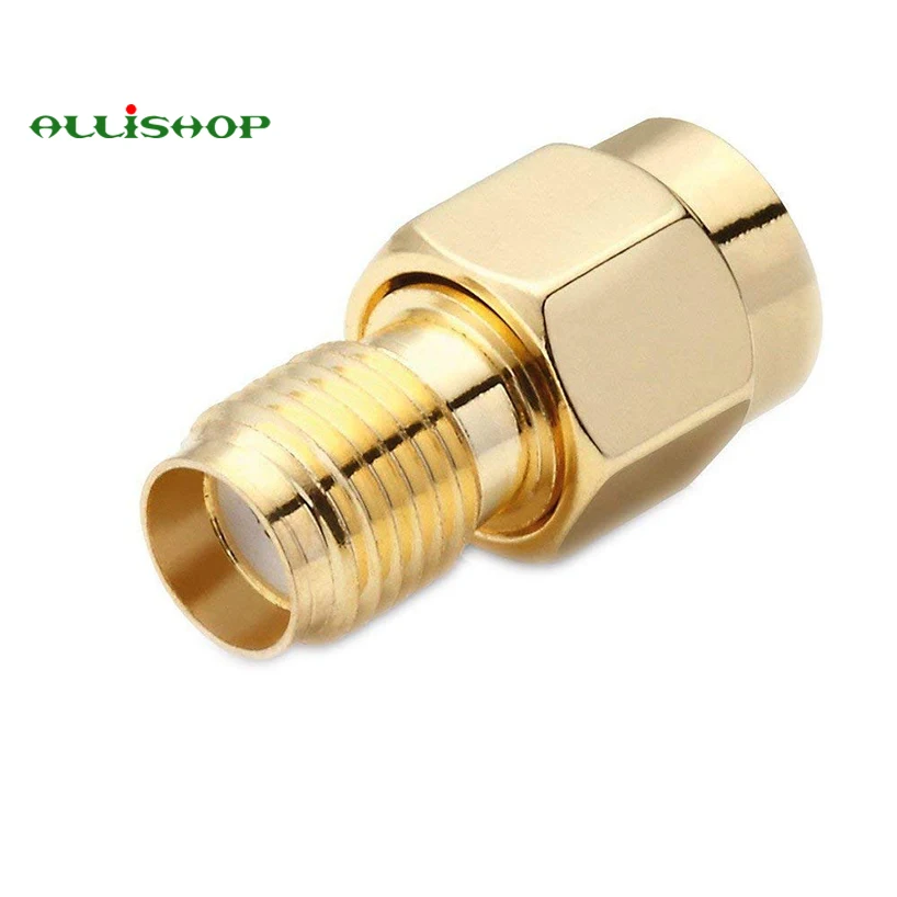 ALLiSHOP RF SMA разъем SMA женский к RP SMA штекер инструменты для наращивания волос Адаптер Позолоченные прямо Коаксиальный RF адаптеры