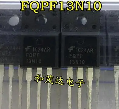 50 шт FQPF13N10 13N10 100V TO-220FN Channel MOSFET | Электроника