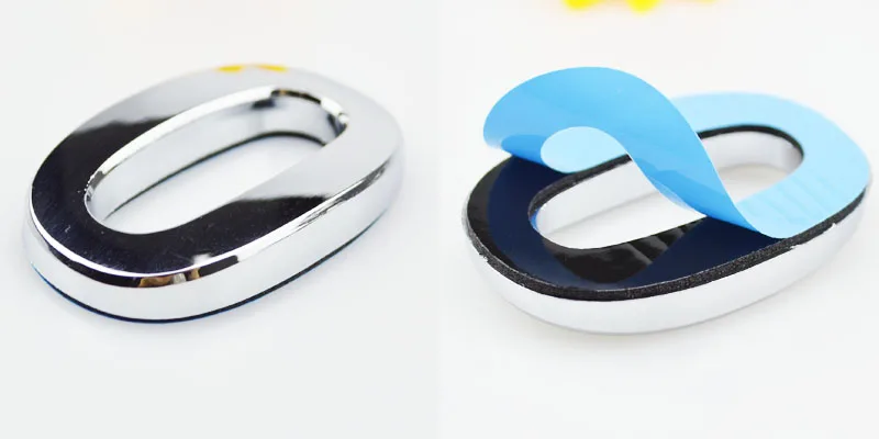 Горячая продажа 3 шт Серебряный дом отель дверь адрес налет номер стикер с