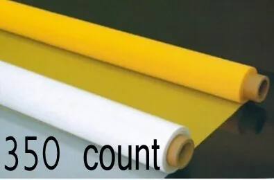 

350 mesh count Silk screen printing mesh Polyester 2mx1.27m, made in Japan