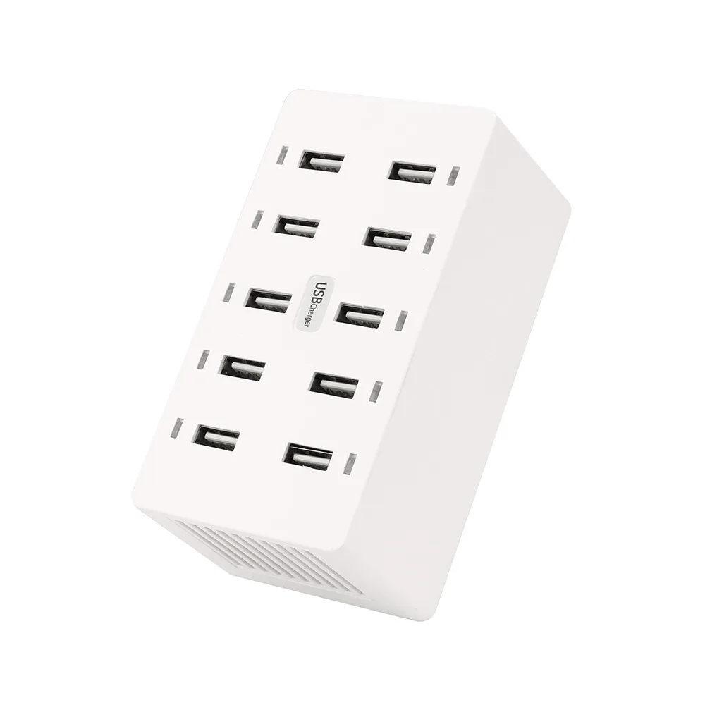 60W 10-Port Desktop USB Rapid Charger Smart with Auto Detect Technology Simply connect any mobile device | Электроника