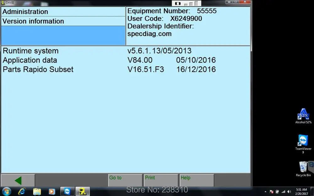 Davie XDc II Runtime 5.6.1 (поддерживается Windows 7) + Лицензия для Daf|davie daf|daf davielicense windows |