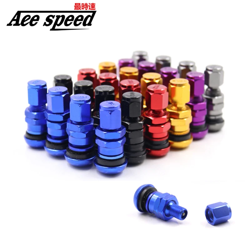 

Universal Racing Forged Aluminum Metal Valve Stem Caps Wheels Rims Cap Cover 4pcs a Set
