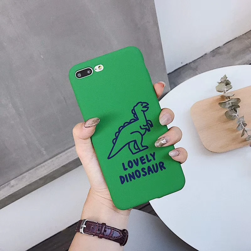 Милый матовый чехол с рисунком динозавра для Xiaomi Redmi 4A 6A 6 S2 5 Plus Note 5A Prime 4X4 Pro mi MAX 3 X 2