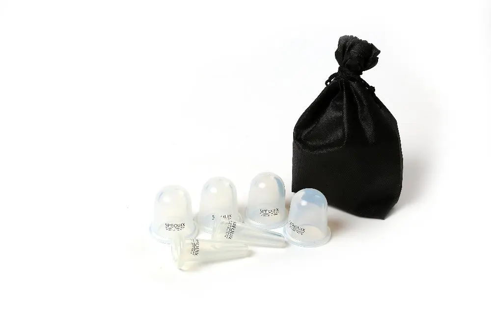 Набор для массажа лица и тела SPEQUIX с 6 противоскользящими чашками антицеллюлитные