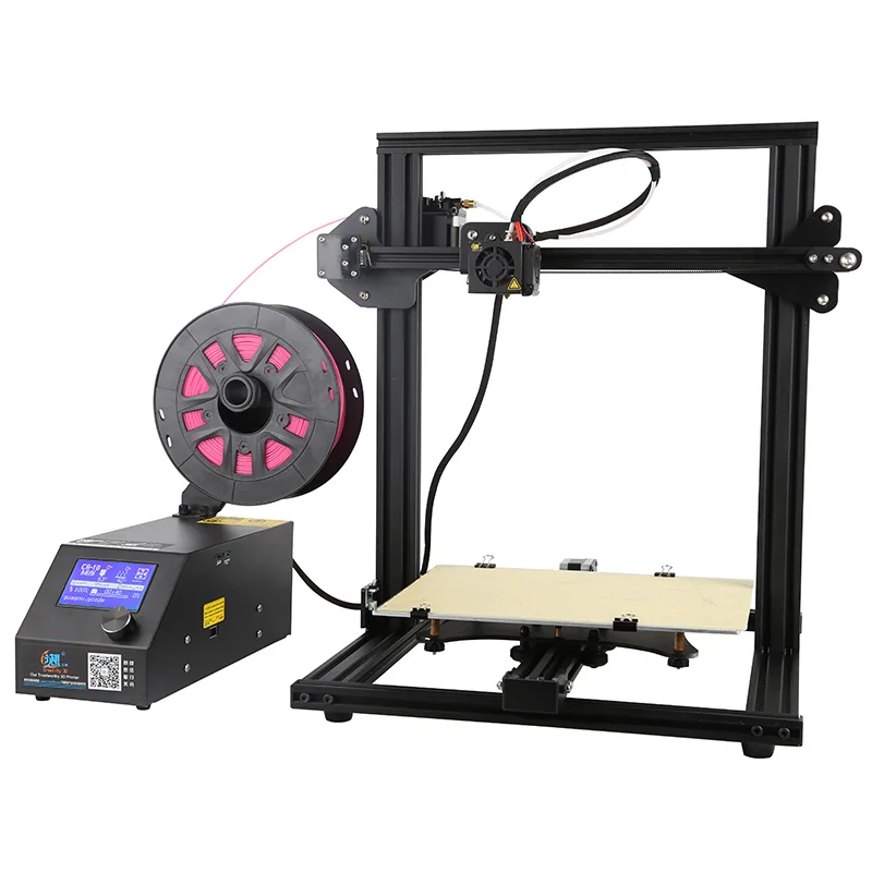 CR-10 Mini 3D printer DIY KIT Easy Assemble Continuation Print of Power Failure Large Size Prusa i3 Printer 3D Creality 3D