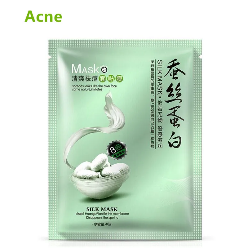 Acne treatment Уход за кожей женские маски для лица увлажняющие масляные контроль естественная эссенция отбеливание коллагена маска для лица - Цвет: Acne treatment