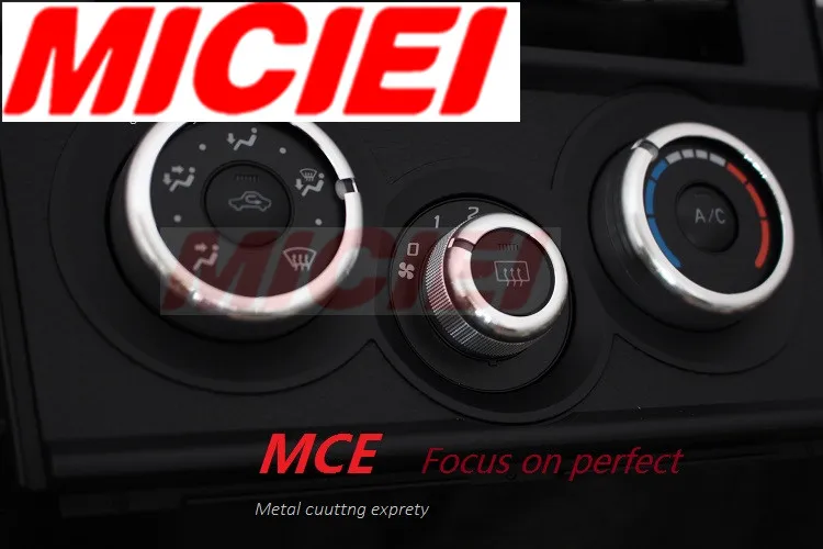 MICIEI кондиционер кольцо Крышка отделка черный для Toyota GT86 BRZ FRS