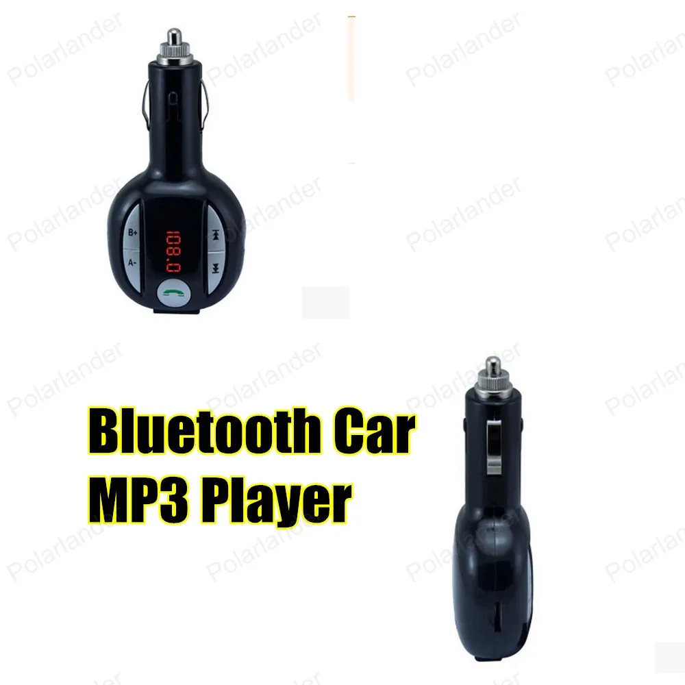 

New Smartphone BluetoothMP3 Player Handsfree Car Kit Dual USB Charger FM Transmitter Handsfree with Micro SD/TF Card Reader