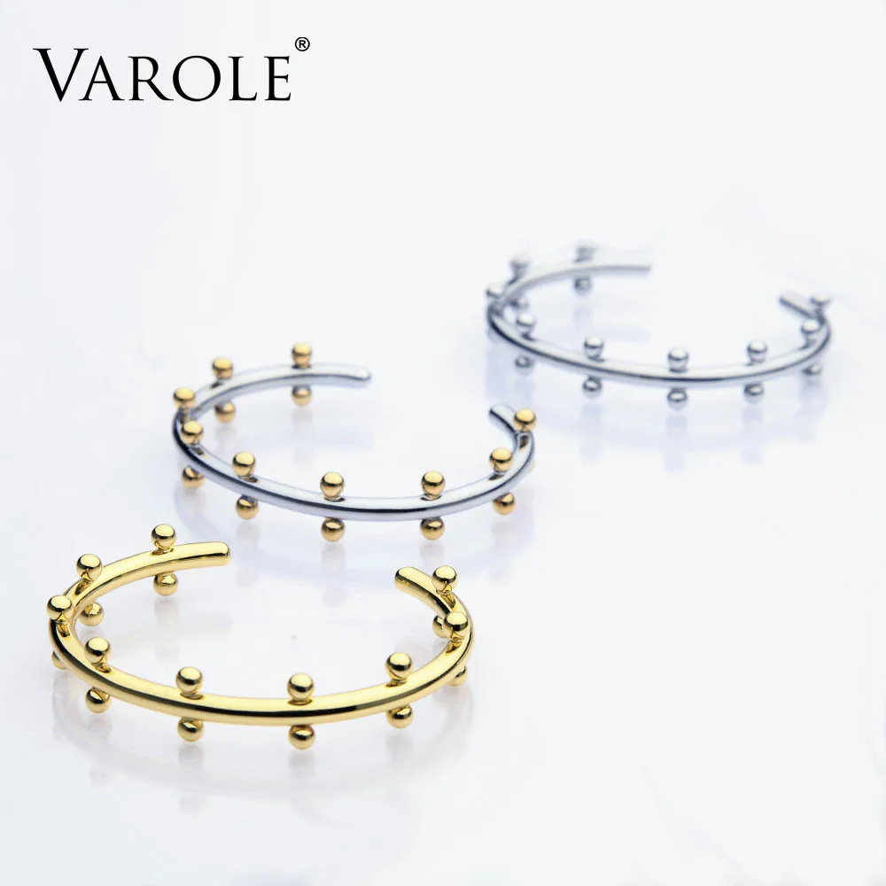 Браслет VAROLE Noeud, браслет золотого цвета, манкетный браслет, браслеты с металлическими бусинами, браслеты-манжеты и браслет для женщин, ювелирные изделия Pulseiras