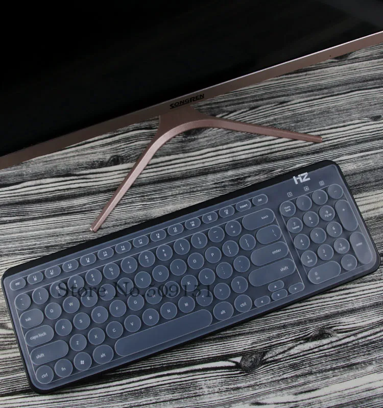 Пылезащищенные Силиконовые чехол для клавиатуры ноутбука для logitech K780 многофункциональная беспроводная клавиатура K 780 Защитная пленка для кожи