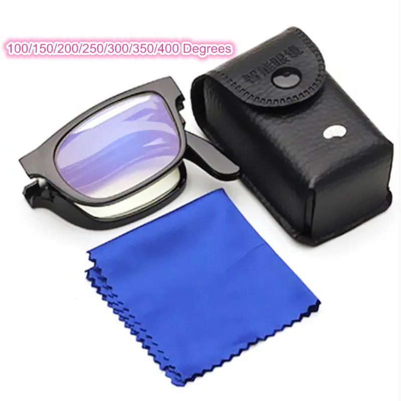 

100-400 Degrees Vision Glasses Portable Resin lenses Magnifying Eyewear Reading Glasses Presbyopic Magnification For Parents