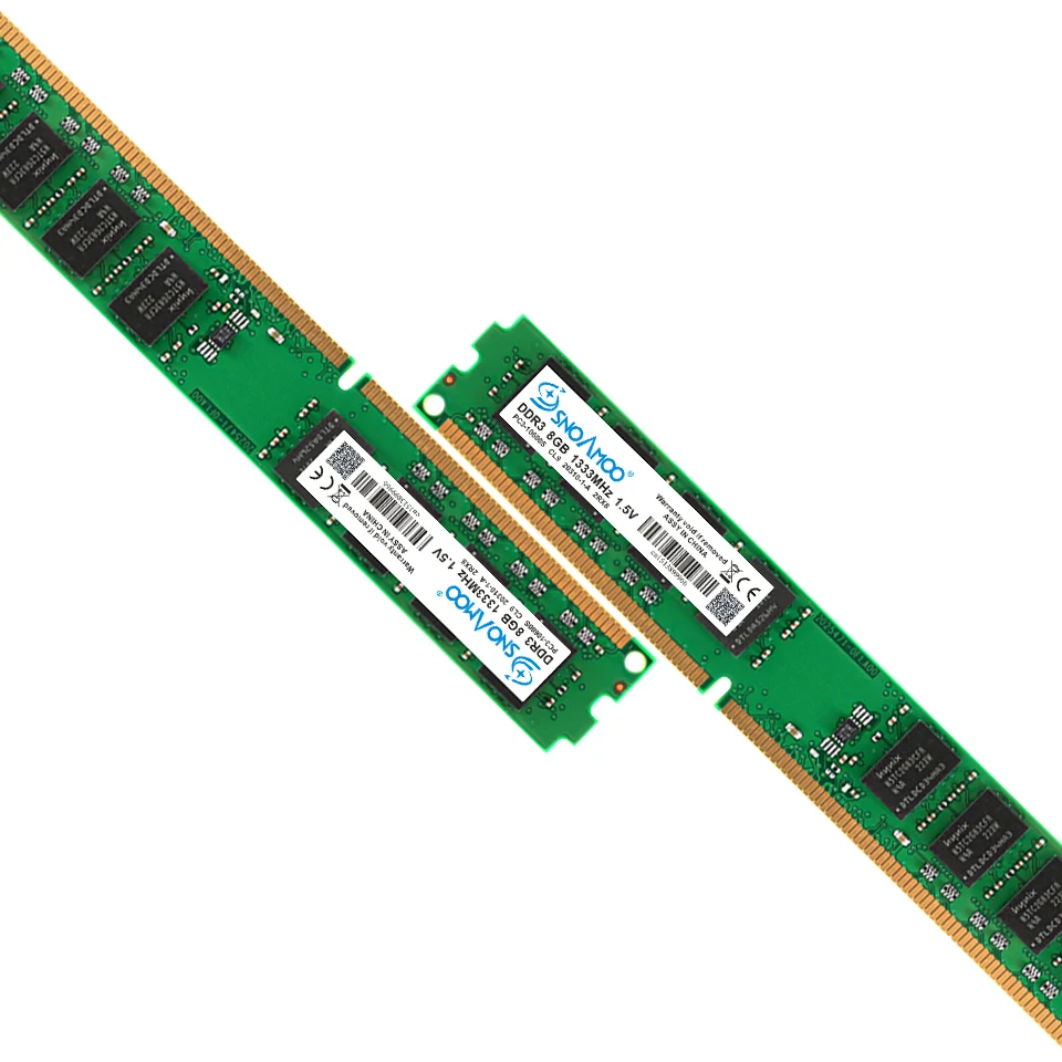 Настольная память SNOAMOO DDR3 RAMs 4 Гб 1600 МГц Высококачественная 240 pin 2G 1333 Новый DIMM для