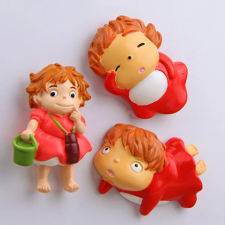 2018 японская анимационная игрушка cutie Ponyo на скале понё золотая рыбка для девочки