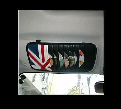 Чеканка с английским флагом солнцезащитный козырек сумка для хранения CD