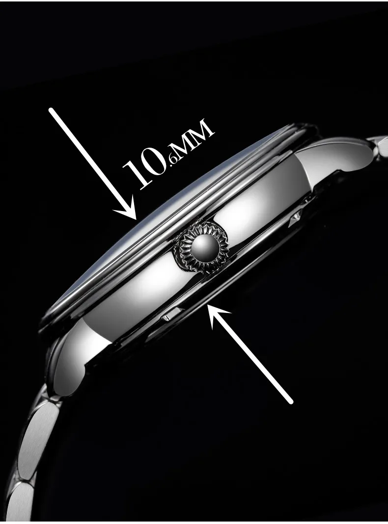 SINOBI Мужские часы механические Tourbillon Роскошные модные брендовые кожаные мужские спортивные часы мужские автоматические часы Relogio Masculino