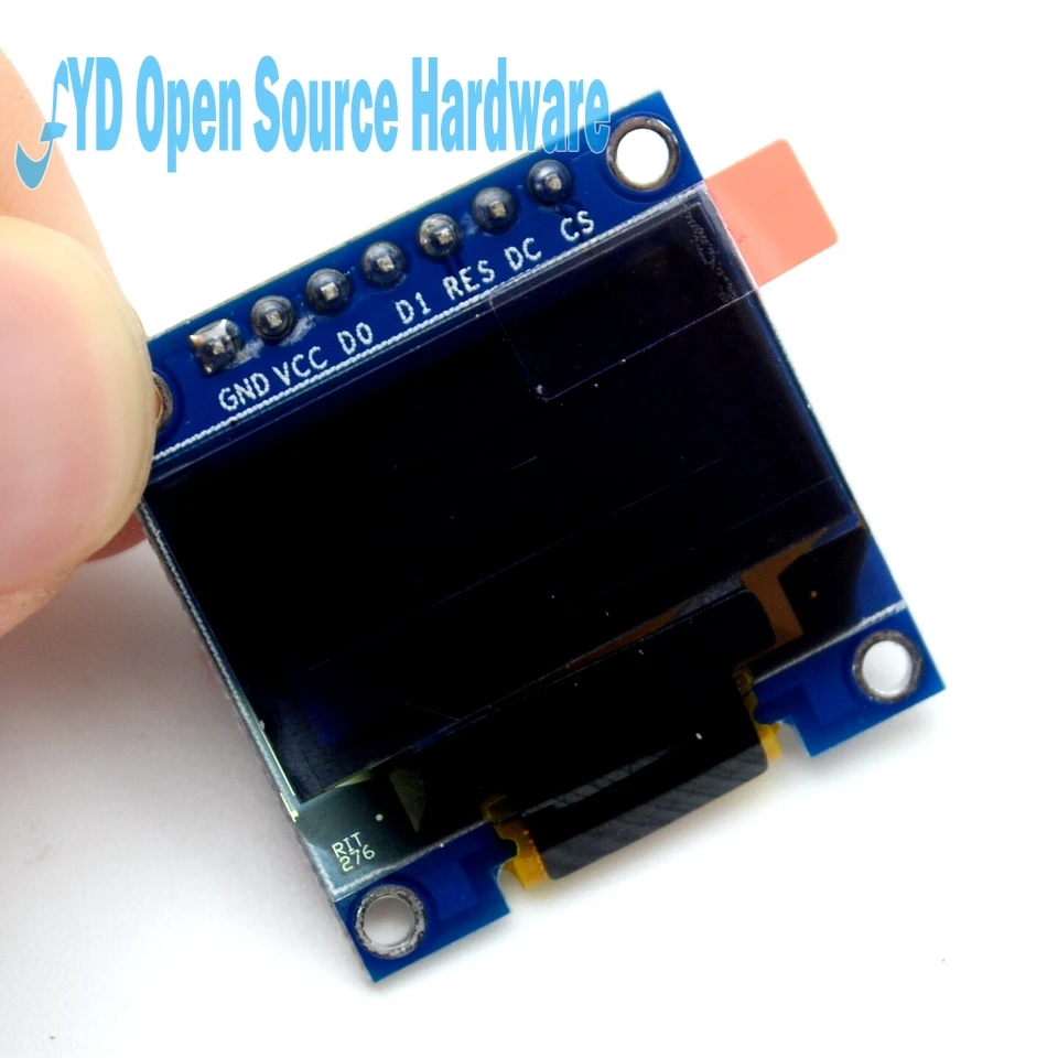 0,96 дюймов IIC Серийный желтый синий OLED дисплей модуль 128X64 IEC SSD1306 12864 плата с ЖК-экраном GND VCC SCL SDA 0,9" для Arduino