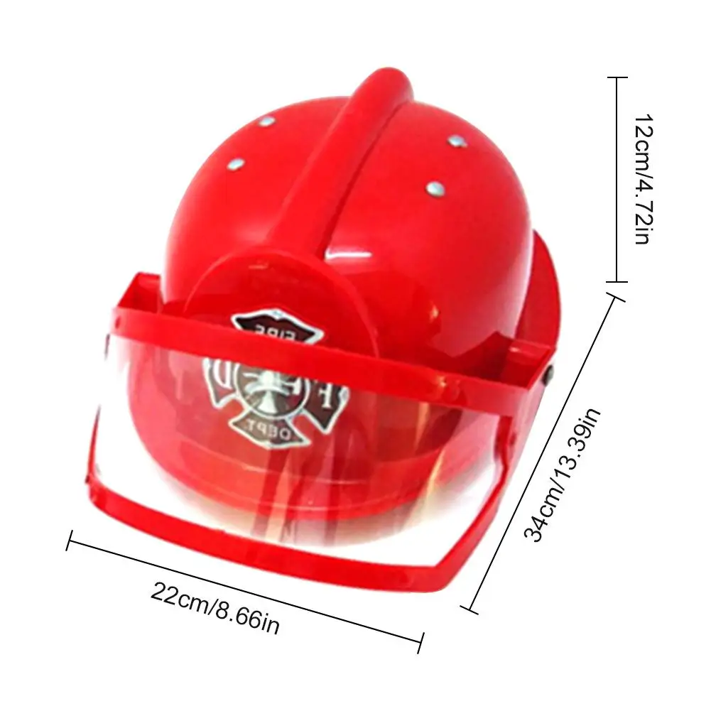 12 шт./компл. пожарный шеф ролевые игры Детские игрушки пожарные шапки одежда