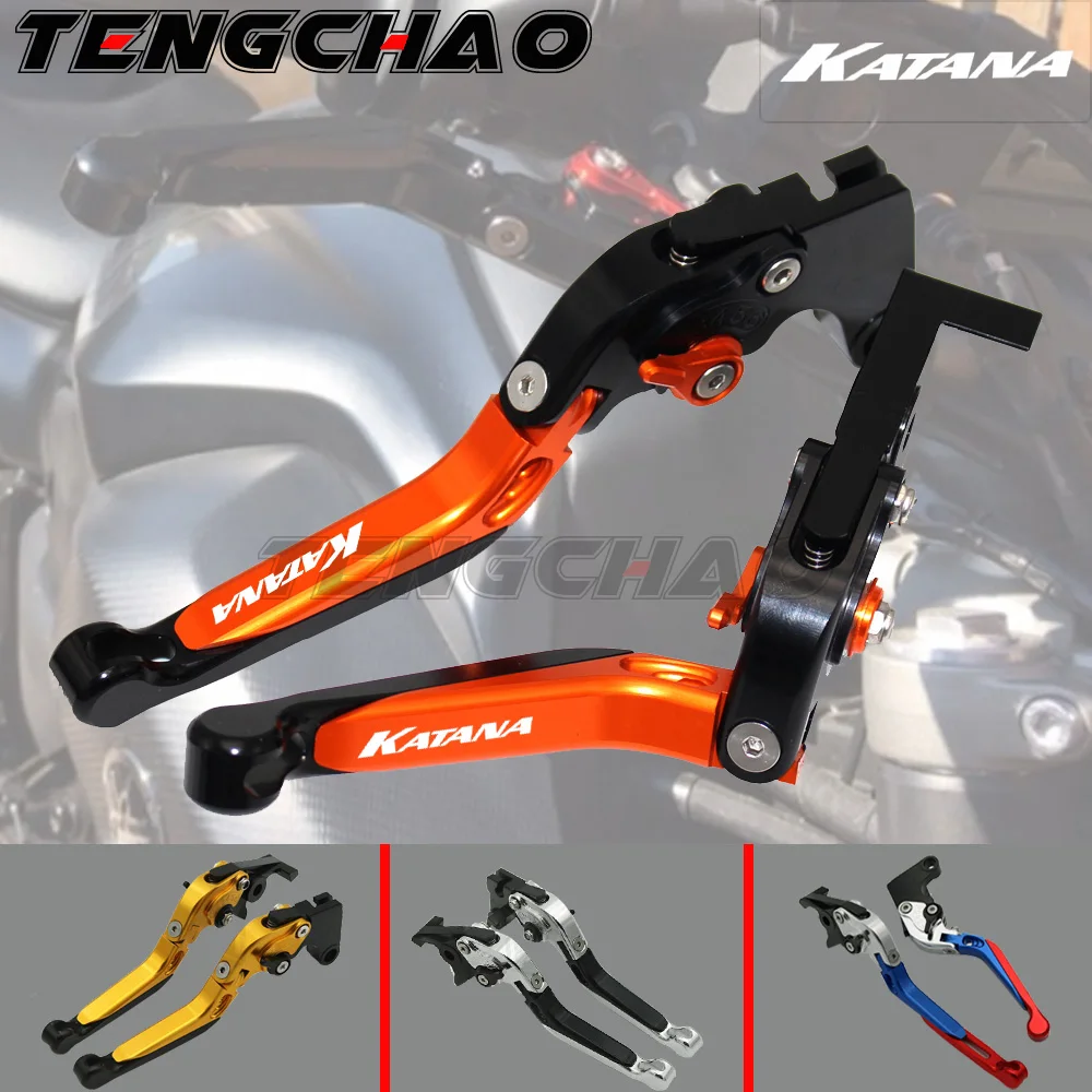 CNC Motorbike Folding Handle Brake Clutch Levers Handlebar for SUZUKI 600 750 KATANA 1998-2006 SV650 S 1999-2009 bar | Автомобили и