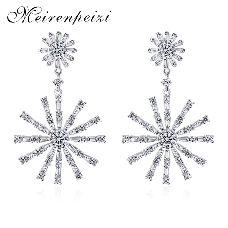 

Large Geometric Style Color Silver Drop Earrings Dangle Earrings For Women Accessoreis Simple Personality