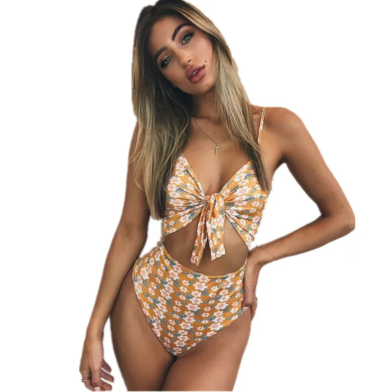 Женский Боди без рукавов с глубоким v-образным вырезом сексуальный пляжный