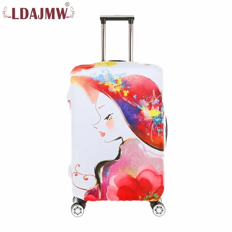 LDAJMW Модный Эластичный Защитный чехол на чемодан пылезащитный подходит для 18 32