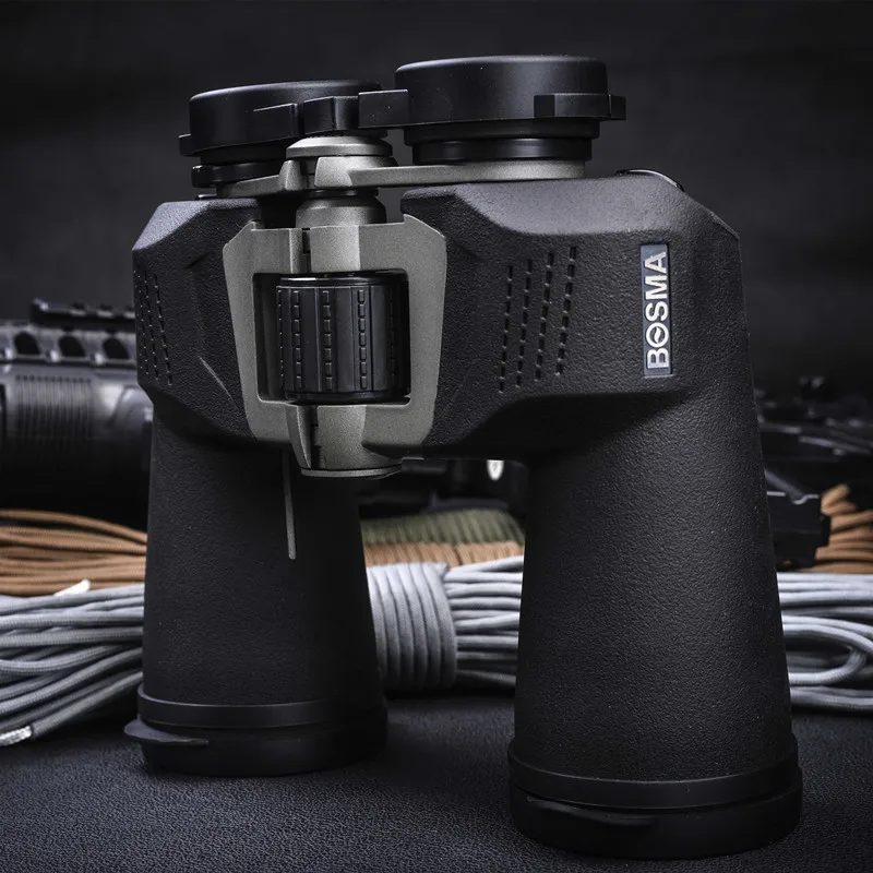 Профессиональный водонепроницаемый бинокль BOSMA Wolf II 10x50 12x50 BAK4 FMC HD | Инструменты