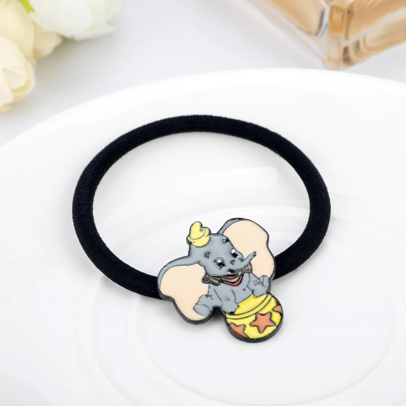 Аниме животные Маленький принц Dumbo женские резинки эластичная резинка для волос резинки для волос повязка на голову для девочек Галстуки резинка для волос