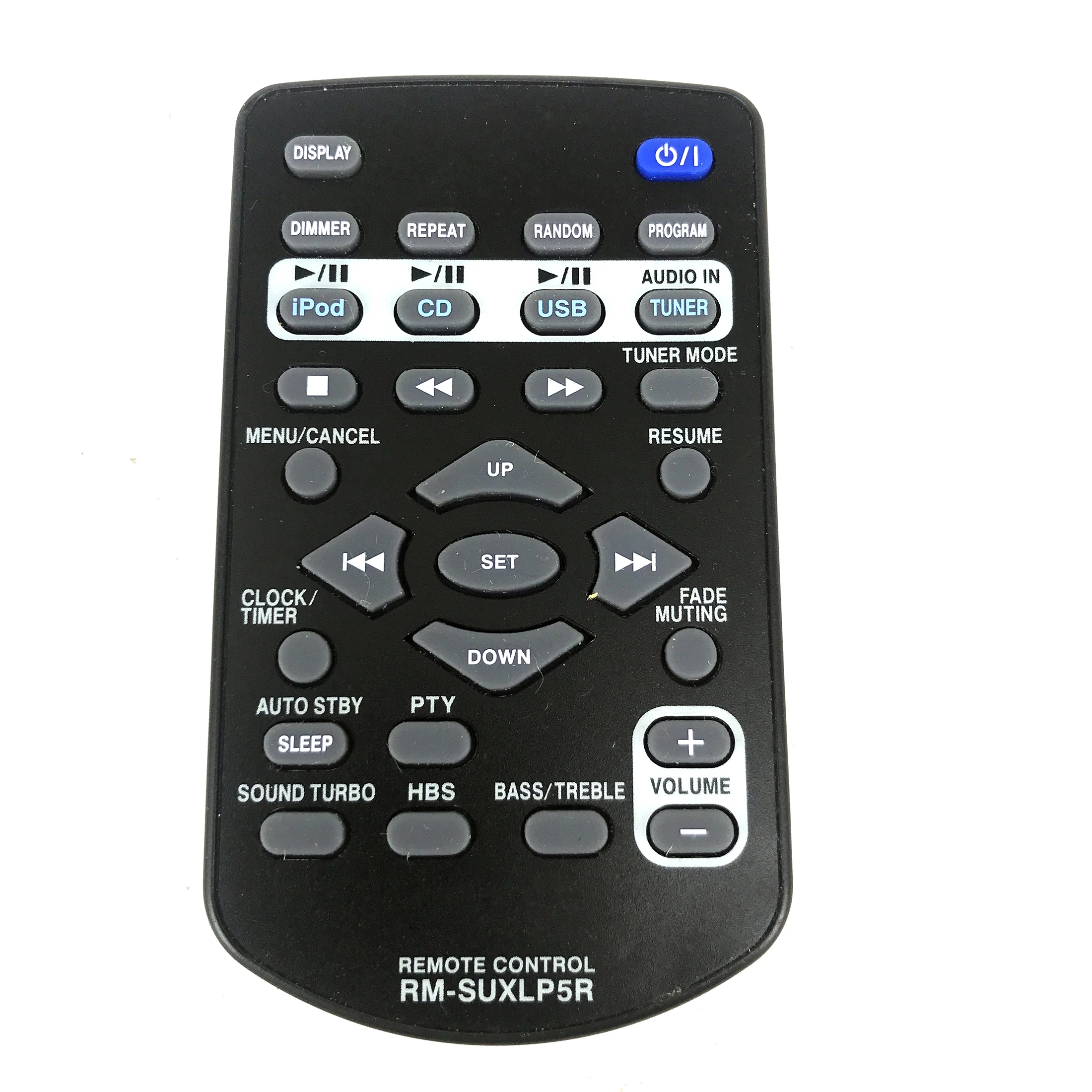Используется оригинальный пульт дистанционного управления RM SUXLP5R для JVC CD