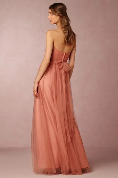 Новый Orange Красный Тюль Новое Прибытие 2017 Милая Плиссированные Этаж Длина Молния