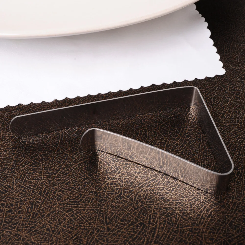 6 шт./лот скатерть из нержавеющей стали зажимы Держатель Зажимы для свадебного