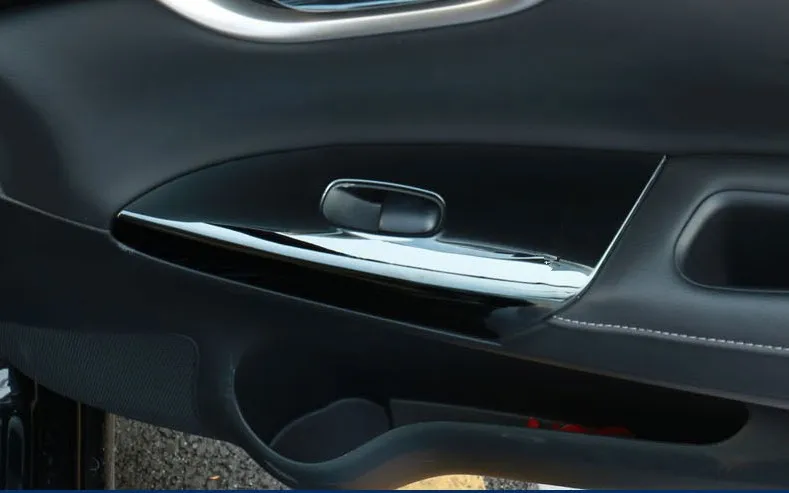Для Nissan Sentra 2013- стеклянный переключатель с блестками для двери подлокотник подъемная панель декоративная стеклянная подъемная панель декоративная рамка