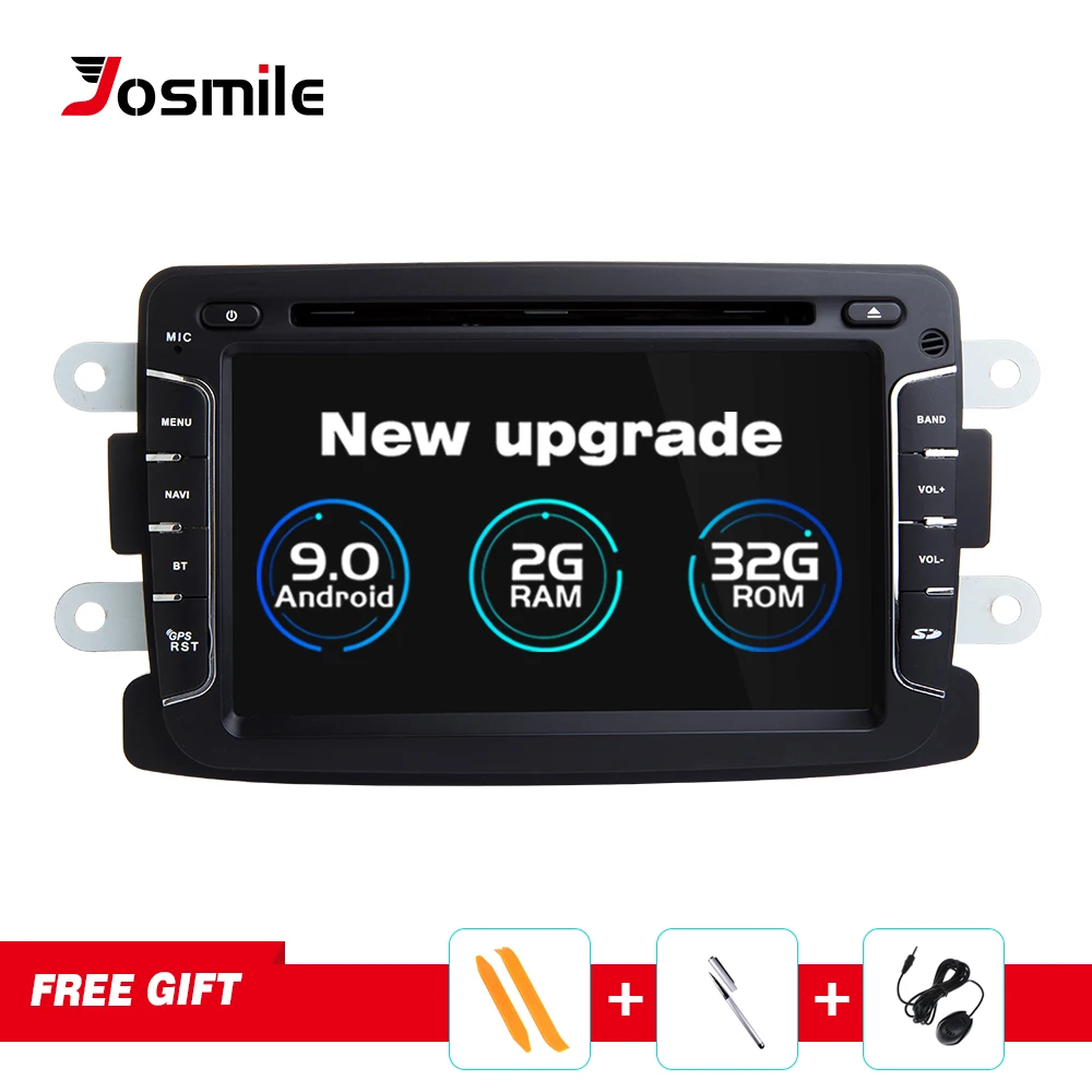Автомобильный мультимедийный плеер 2 din Android 9 0 для Duster Renault Lada Xray Dacia Sandero Dokker logan
