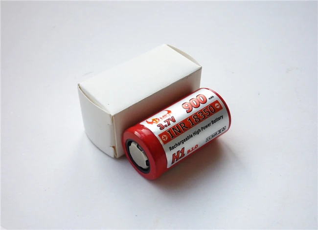 INR 18350 900 мА/ч 3 7 V 6 li ion лития ионный заряжаемый аккумулятор подзаряжаемый клетки